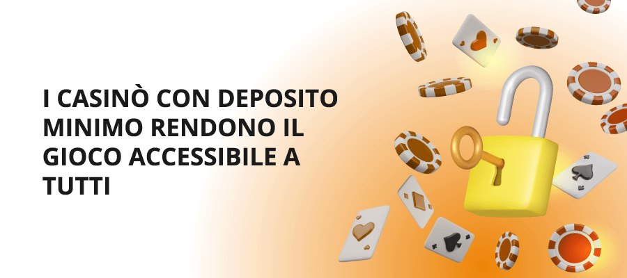 Casino Online Minimo Deposito 5 Euro Scommetti per Poco e Vinci Tanto