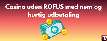 Bedste Casino Uden ROFUS Find Dit Ideelle Spilsted 1204672566